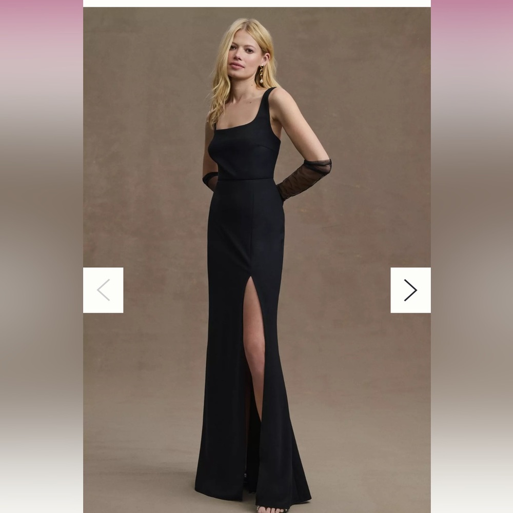 BHLDN Black Maxi Dress
